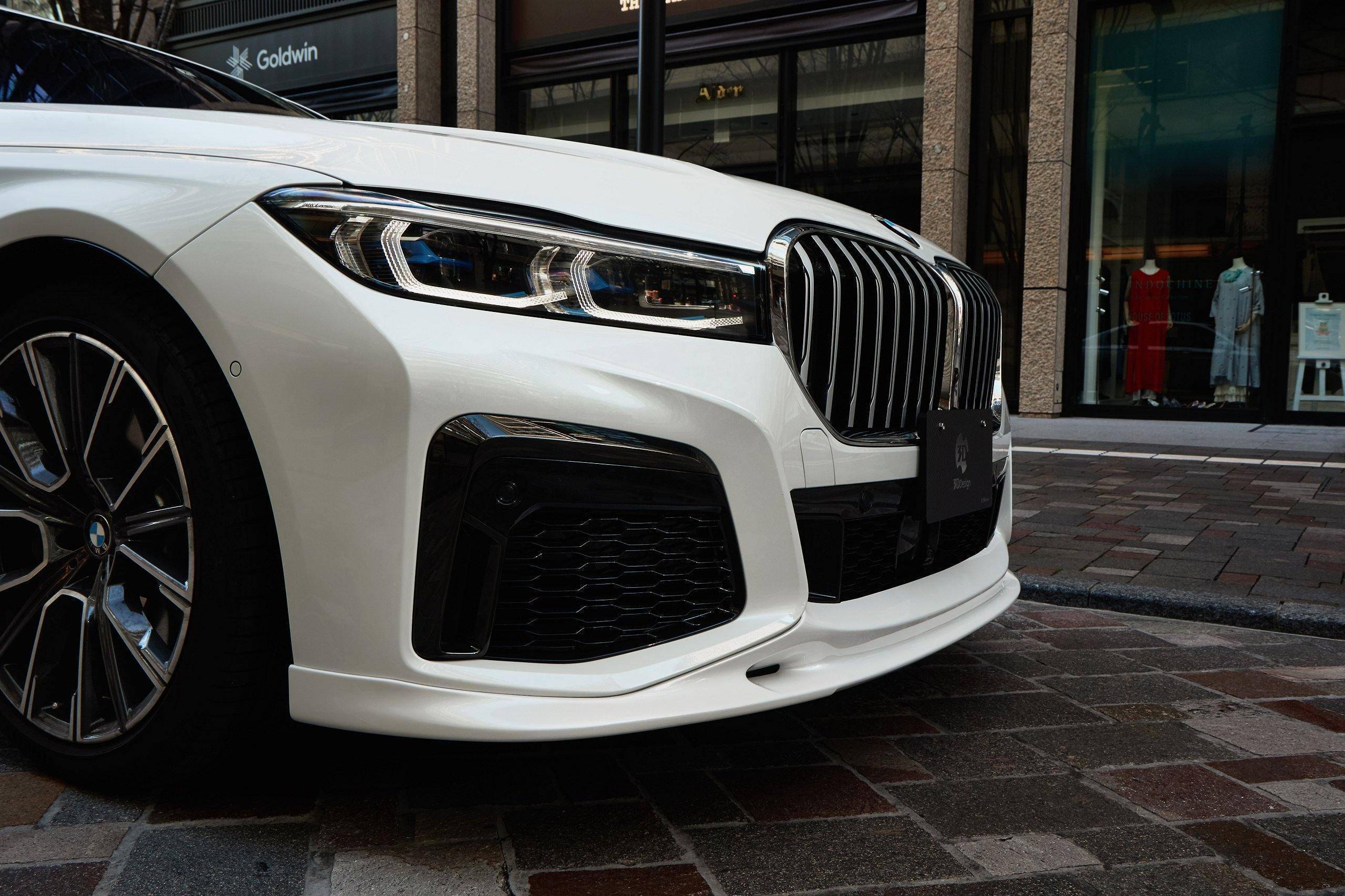 3DDesign Front Splitter for BMW 7 Series LCI (2019+, G11 G12), Front Lips & Splitters, 3DDesign - AUTOID | Premium Automotive Accessories