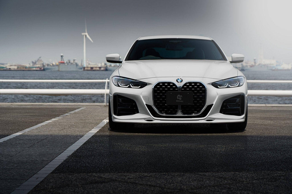 3DDesign Front Splitter for BMW 4 Series (2020+, G22 G23) - AUTOID® - Front Lips & Splitters - 3DDesign