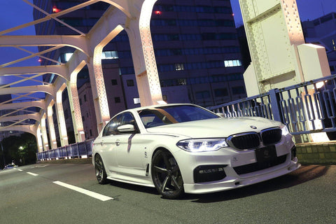 3DDesign Front Splitter for BMW 5 Series M Sport (2017-2023, G30 G31) - AUTOID® - Front Lips & Splitters - 3DDesign