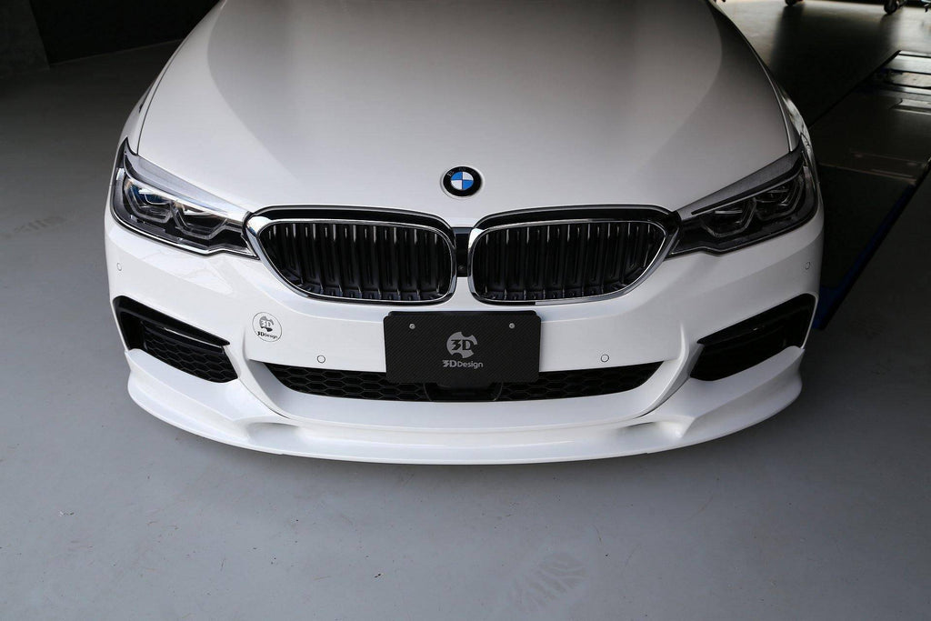 3DDesign Front Splitter for BMW 5 Series M Sport (2017-2023, G30 G31) - AUTOID® - Front Lips & Splitters - 3DDesign