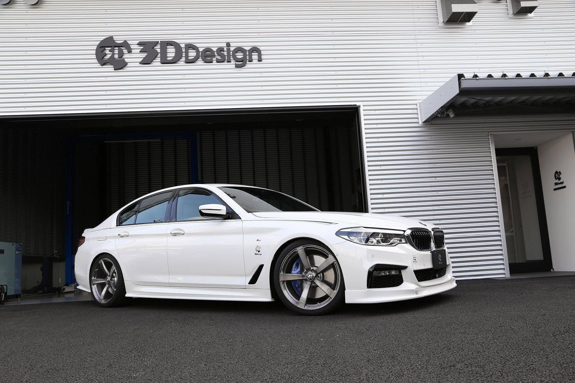 3DDesign Front Splitter for BMW 5 Series M Sport (2017+, G30 G31) - AUTOID - Front Lips & Splitters - 3DDesign