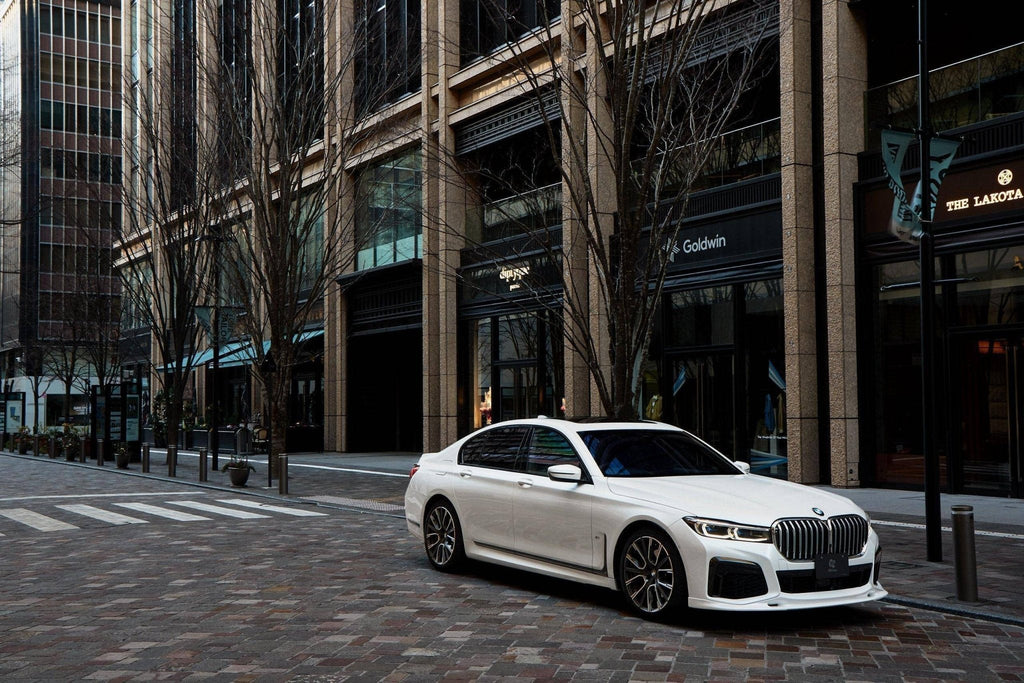 3DDesign Front Splitter for BMW 7 Series LCI (2019+, G11 G12) - AUTOID® - Front Lips & Splitters - 3DDesign
