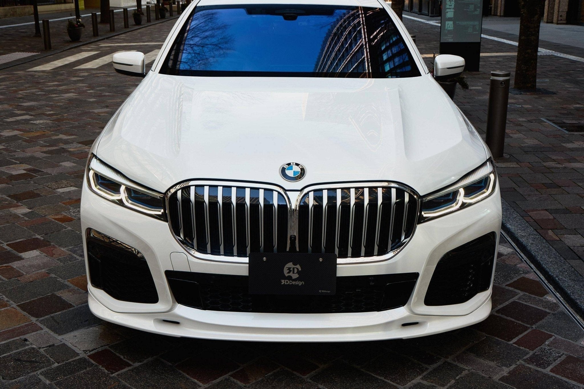 3DDesign Front Splitter for BMW 7 Series LCI (2019+, G11 G12) - AUTOID® - Front Lips & Splitters - 3DDesign