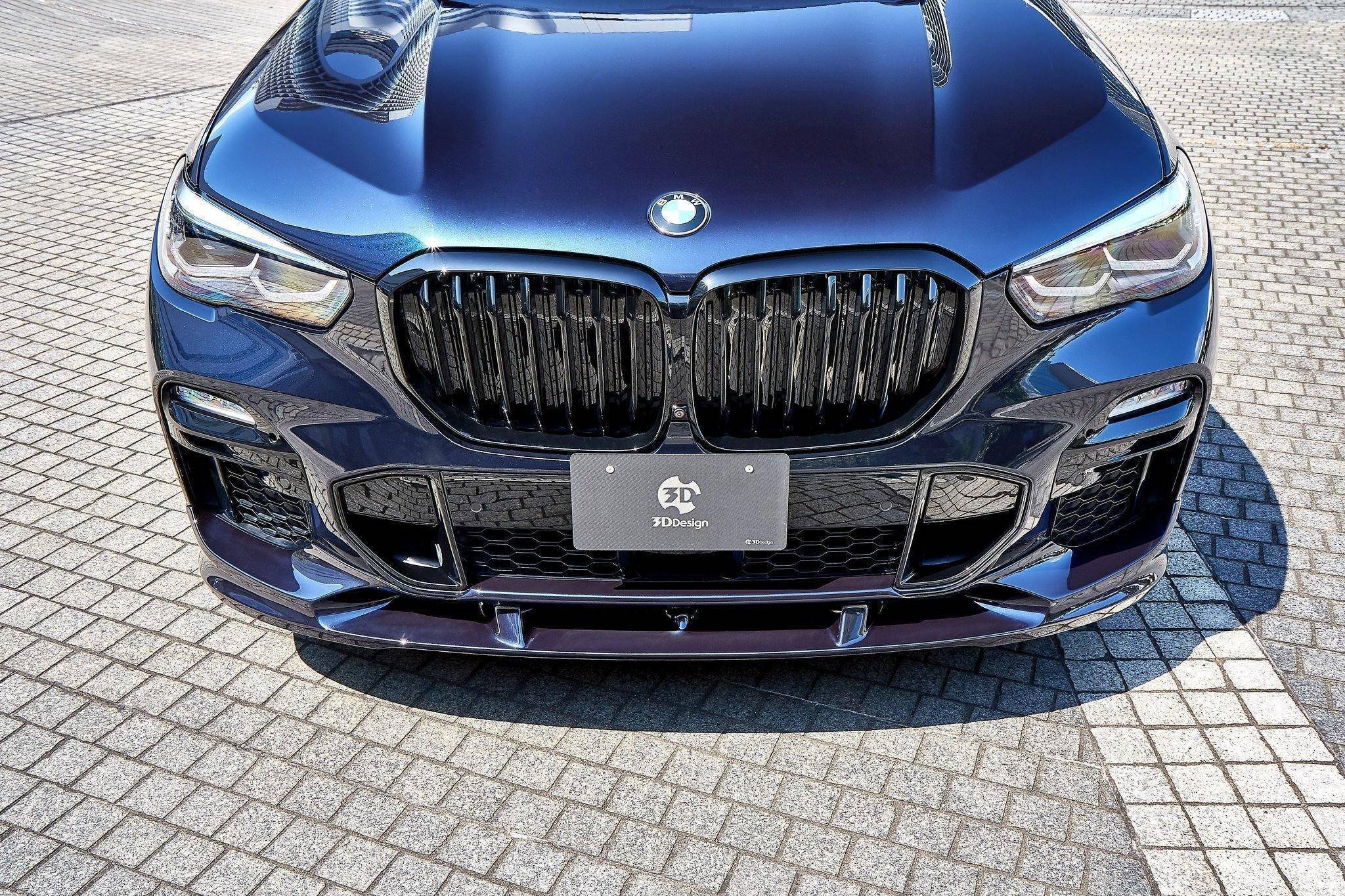 3DDesign Front Splitter for BMW X5 (2019+, G05) - AUTOID - Front Lips & Splitters - 3DDesign