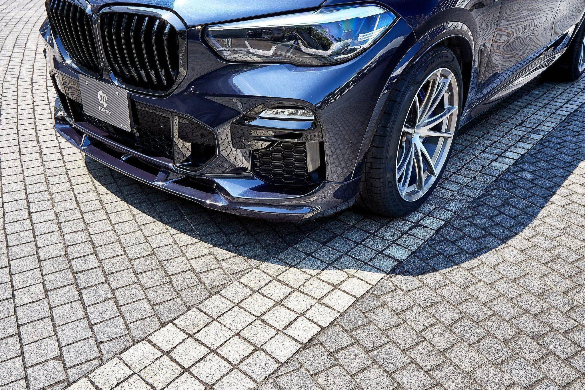 3DDesign Front Splitter for BMW X5 (2019+, G05) - AUTOID - Front Lips & Splitters - 3DDesign