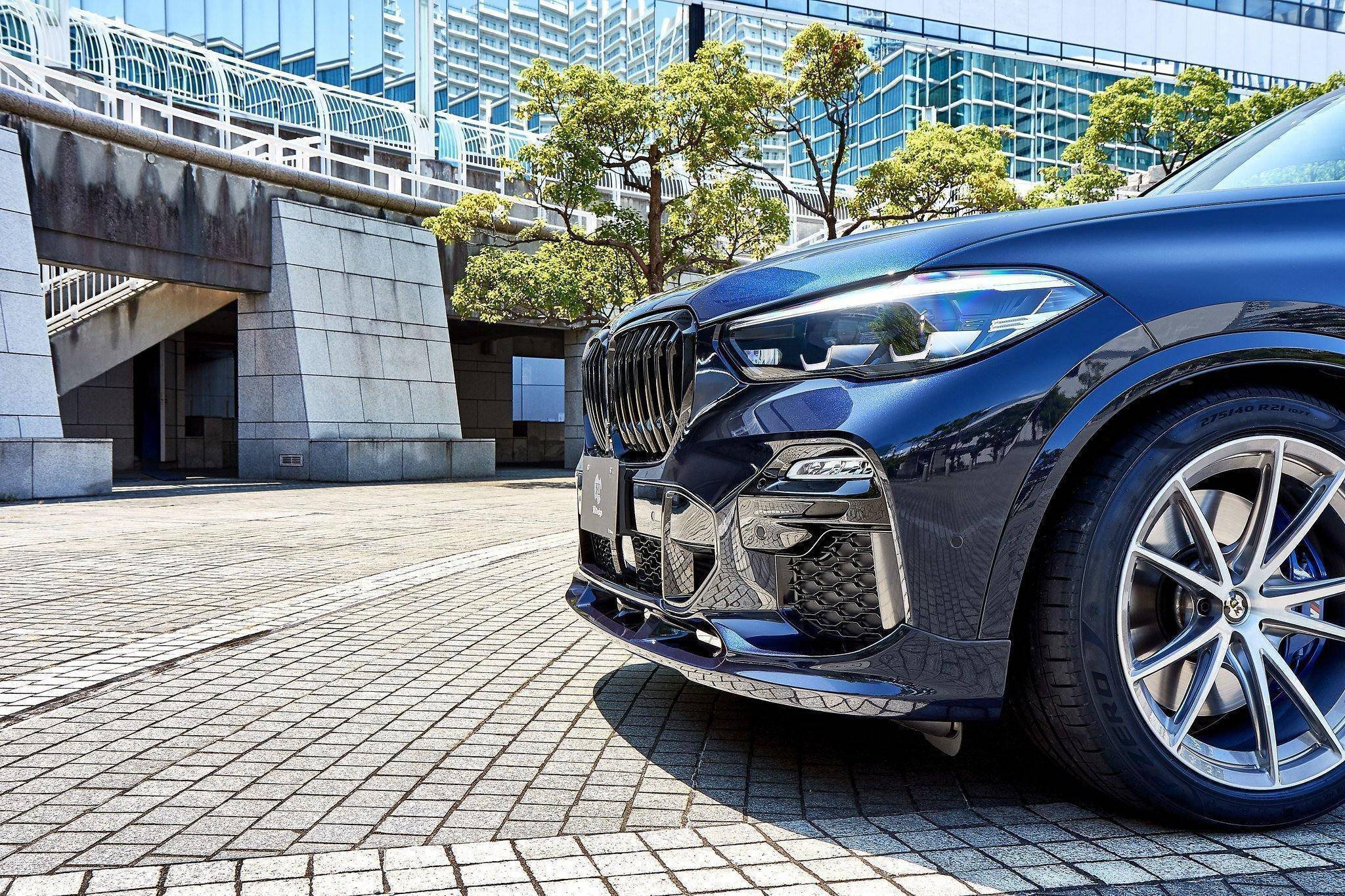 3DDesign Front Splitter for BMW X5 (2019+, G05) - AUTOID - Front Lips & Splitters - 3DDesign