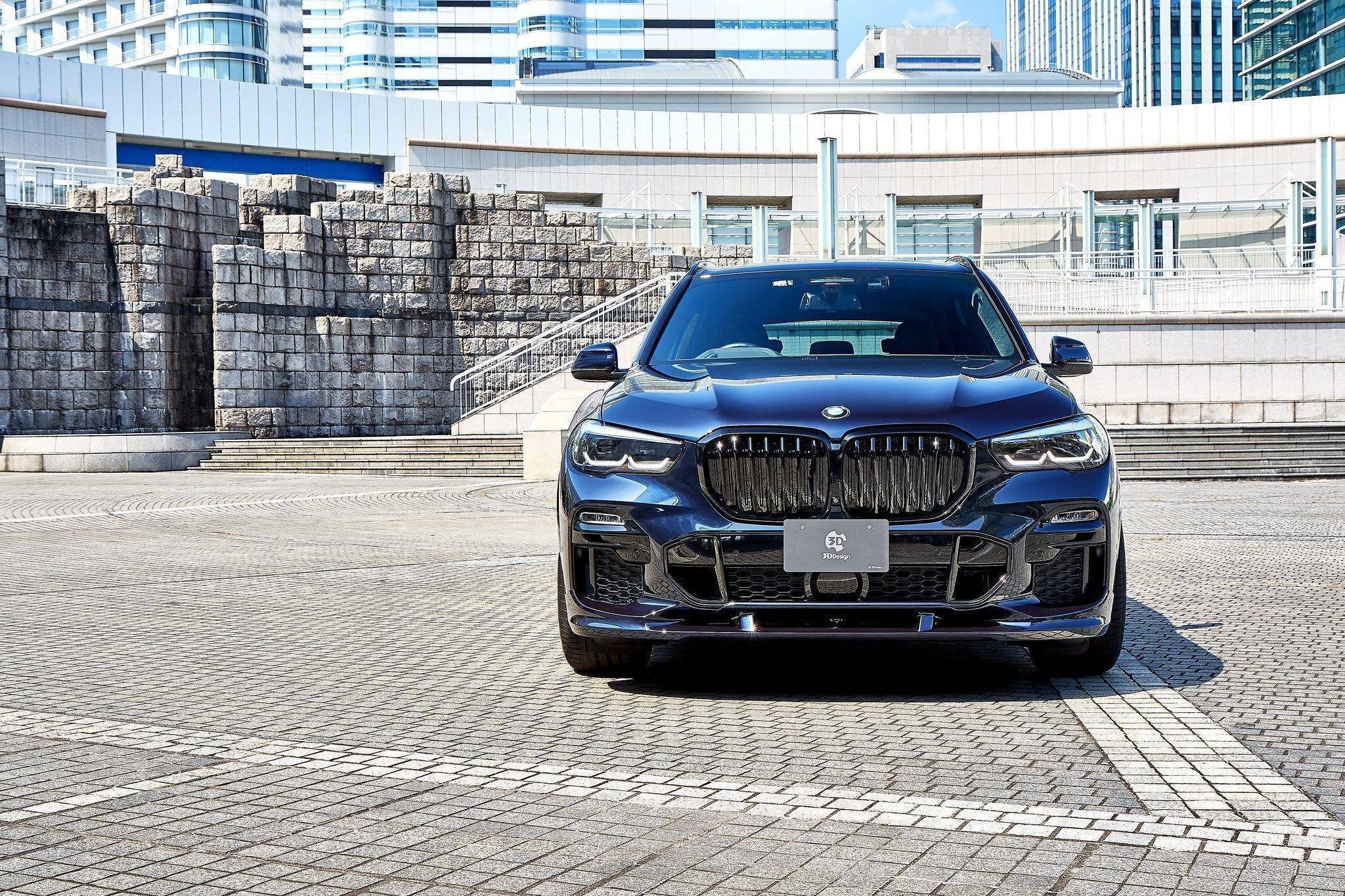 3DDesign Front Splitter for BMW X5 (2019+, G05) - AUTOID - Front Lips & Splitters - 3DDesign