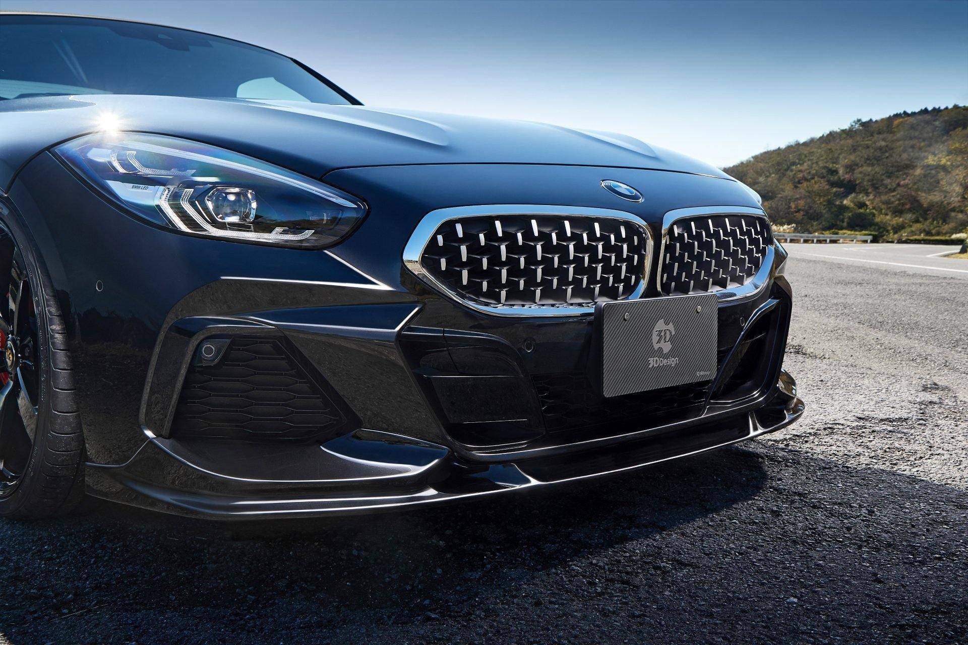 3DDesign Front Splitter For BMW Z4 M40i (2019+, G29) - AUTOID - Front Lips & Splitters - 3DDesign