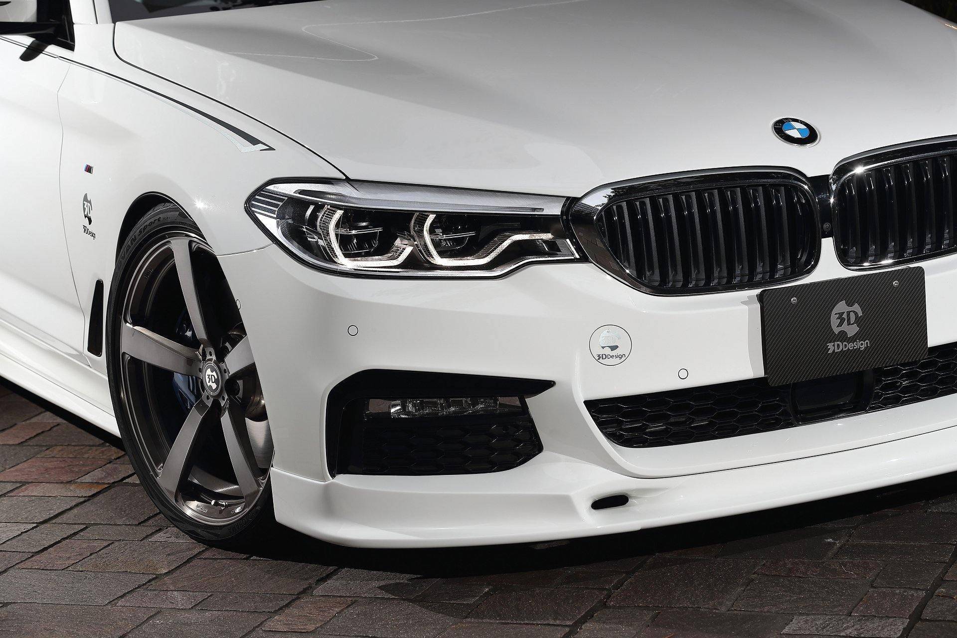 3DDesign Front Splitter for BMW 5 Series M Sport (2017+, G30 G31), Front Lips & Splitters, 3DDesign - AUTOID | Premium Automotive Accessories