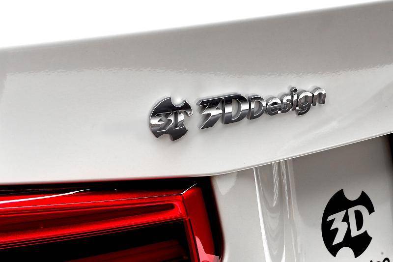 3DDesign Rear Model Emblem, Model Badges, 3DDesign - AUTOID | Premium Automotive Accessories
