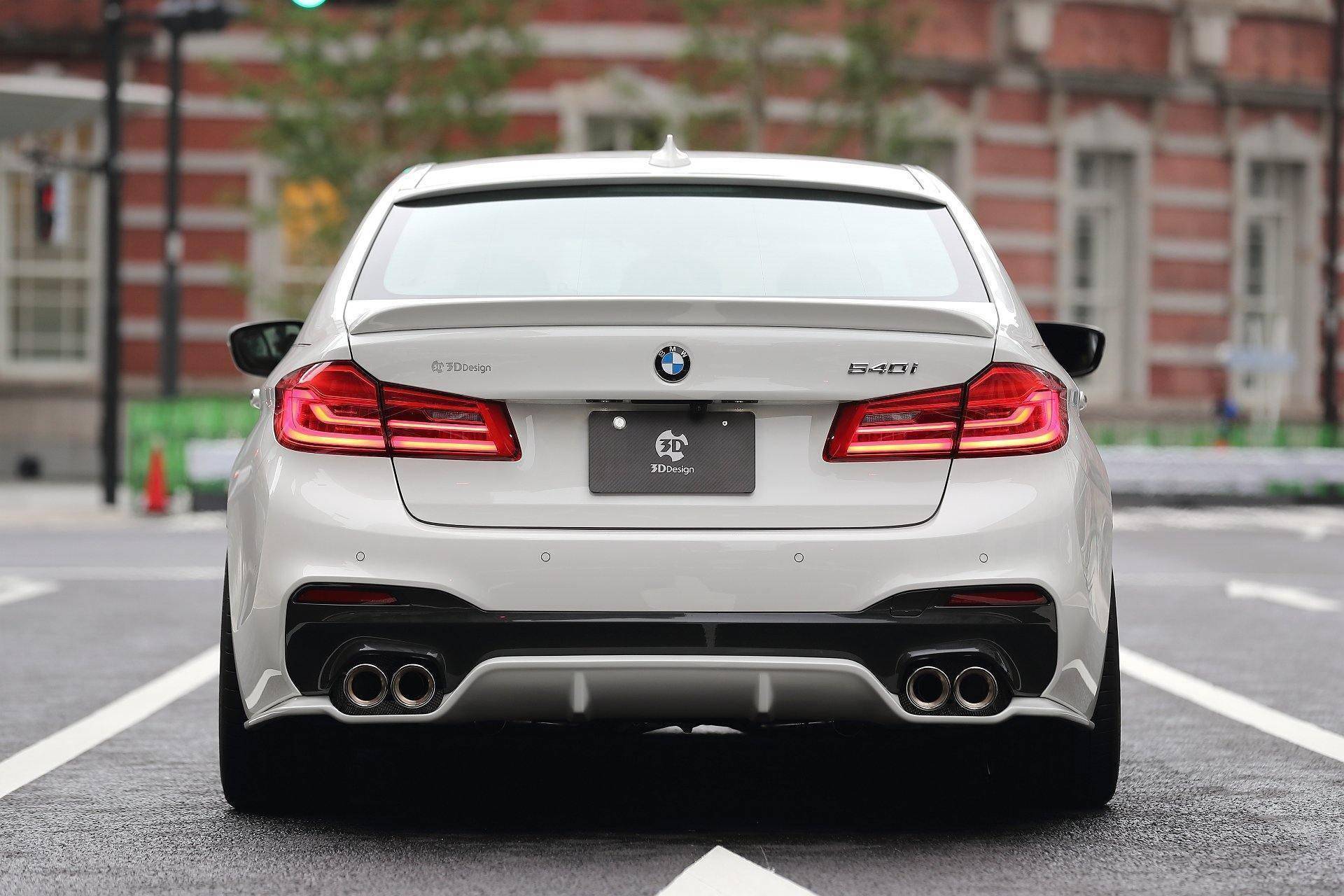 3DDesign Rear Spoiler for BMW 5 Series & M5 (2017-2023, G30 F90) - AUTOID® - Rear Spoilers - 3DDesign