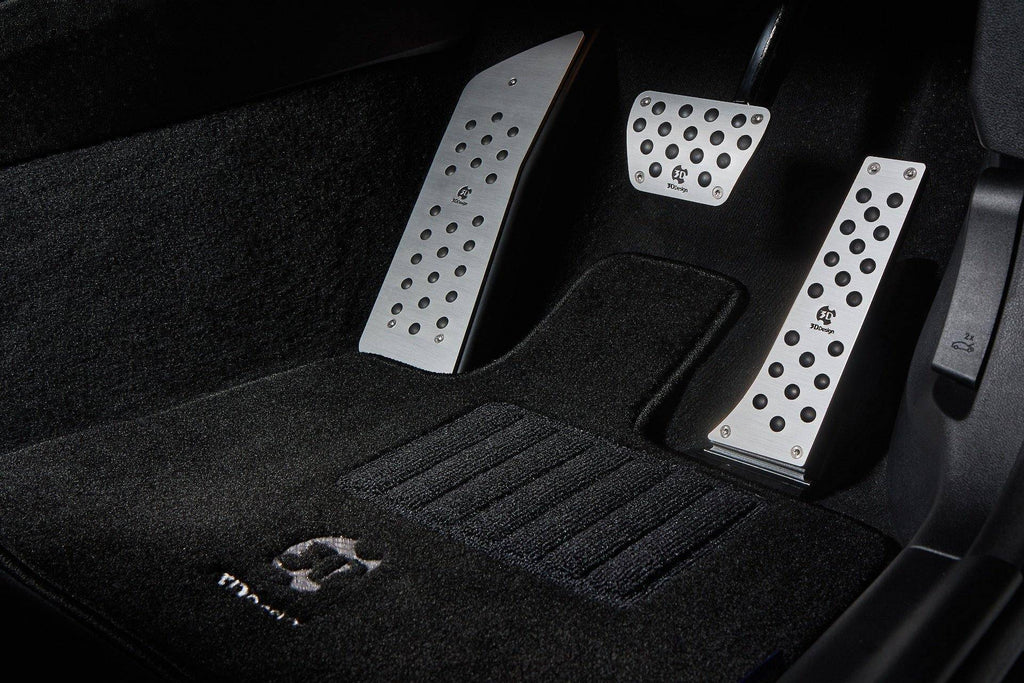 3DDesign Sports Foot Pedal Kit A for BMW (AT) - AUTOID® - Foot Rests & Pedals - 3DDesign