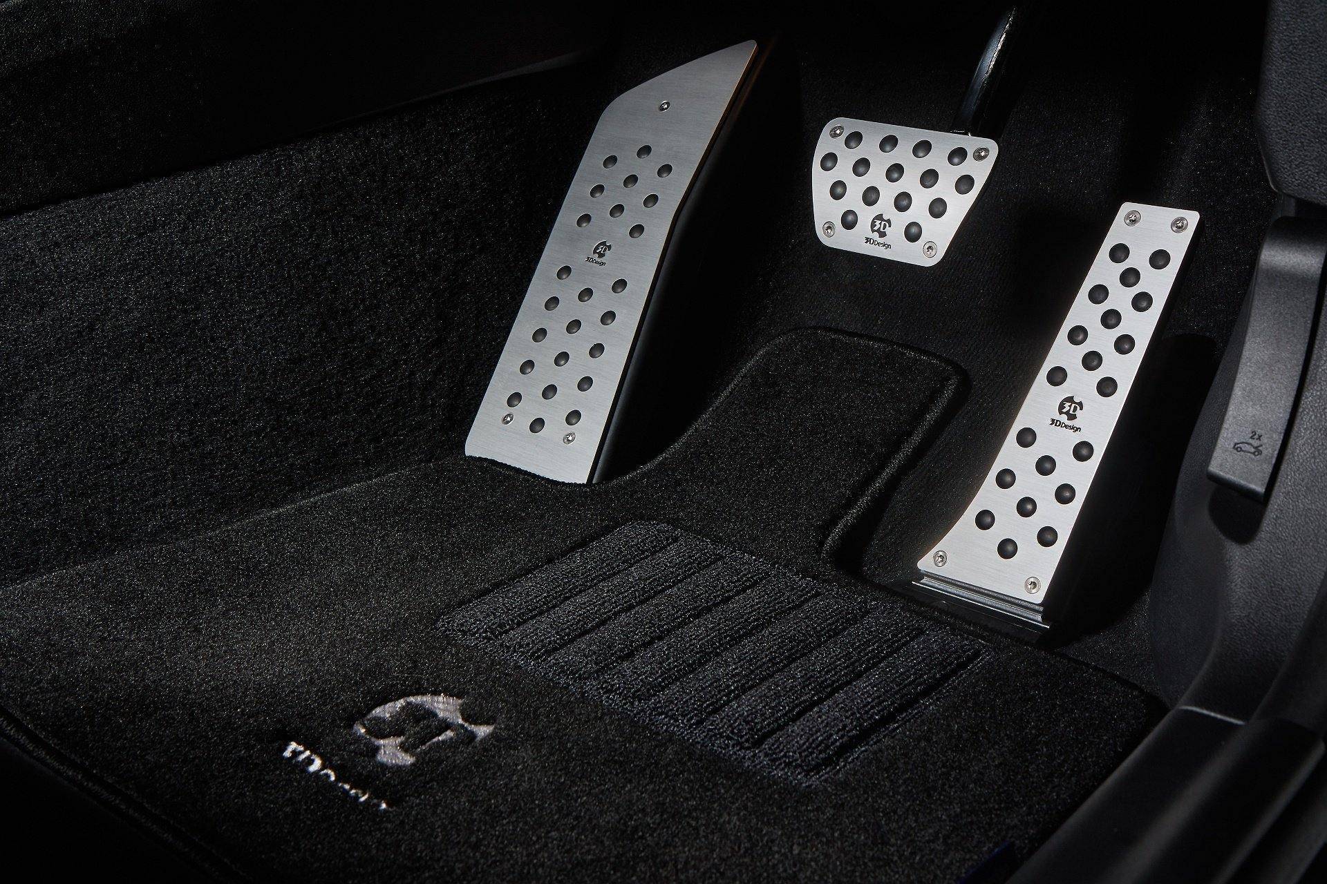 3DDesign Sports Foot Pedal Kit B for BMW (AT) - AUTOID® - Foot Rests & Pedals - 3DDesign