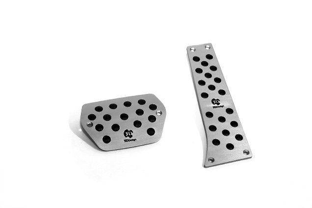 3DDesign Sports Foot Pedal Kit B for BMW (AT) - AUTOID® - Foot Rests & Pedals - 3DDesign