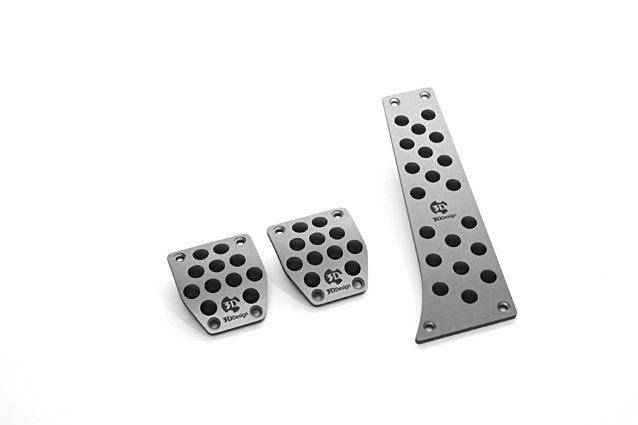 3DDesign Sports Foot Pedal Kit for BMW (MT - LHD vehicles), Foot Rests & Pedals, 3DDesign - AUTOID | Premium Automotive Accessories