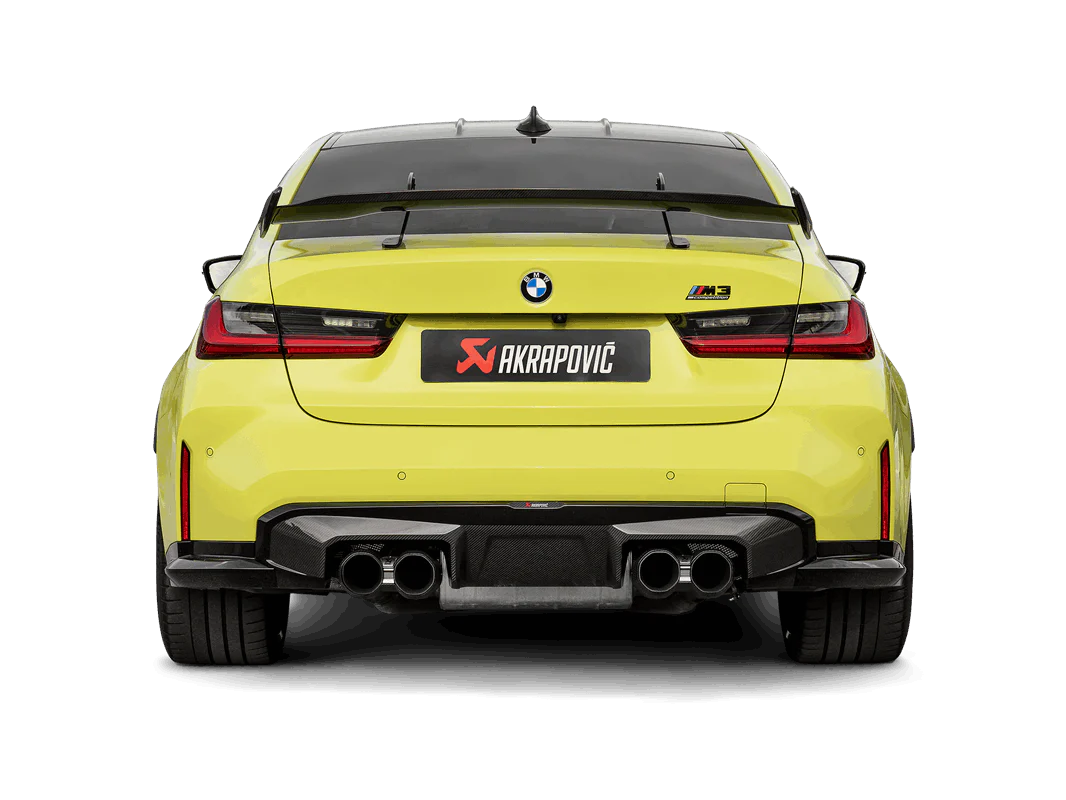 Akrapovic BMW M2 G87, M3 G80, M4 G82 & M Sport Carbon Fibre Rear Wing by Akrapovic  Rear Wings  AUTOID®  