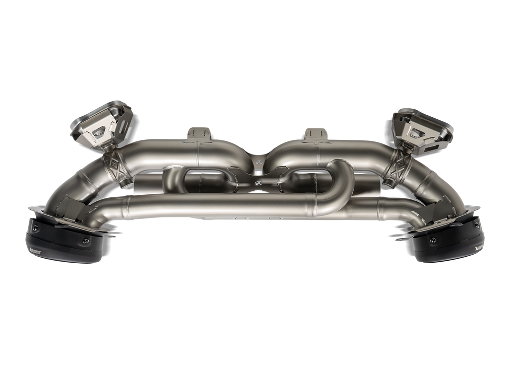 Porsche 911 Carrera, S, 4S, GTS, Cabriolet, Targa & Dakar (992) Slip-On Race Line Titanium Exhaust System by Akrapovic - AUTOID® - Exhaust System - Akrapovic