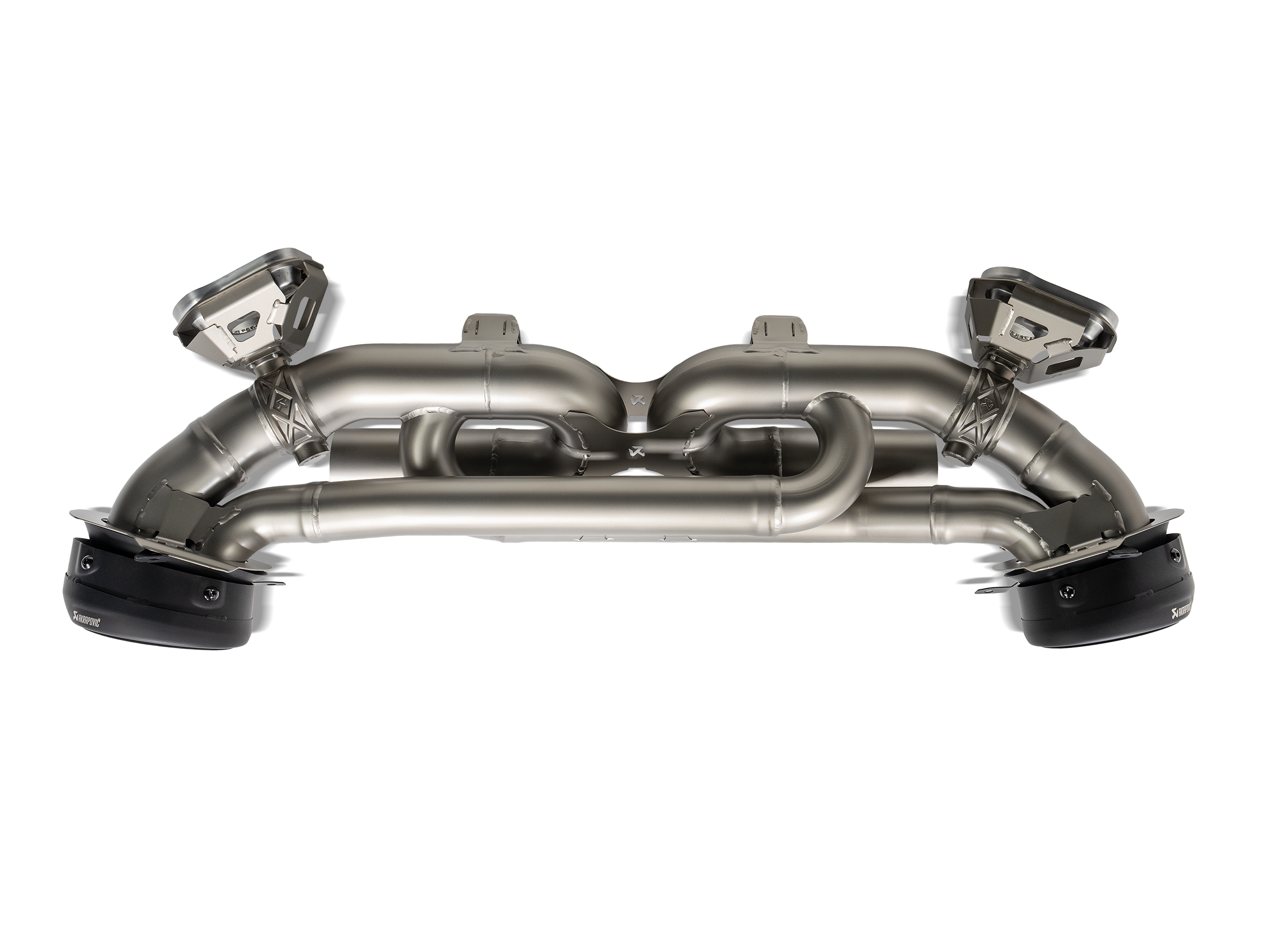 Porsche 911 Carrera, S, 4S, GTS, Cabriolet, Targa & Dakar (992) Slip-On Race Line Titanium Exhaust System by Akrapovic - AUTOID® - Exhaust System - Akrapovic
