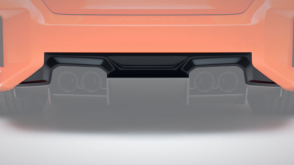 BMW M2 G87 Carbon Fibre Rear Diffuser by Alpha-N (2023+), Rear Diffusers, Alpha-N - AUTOID | Premium Automotive Accessories