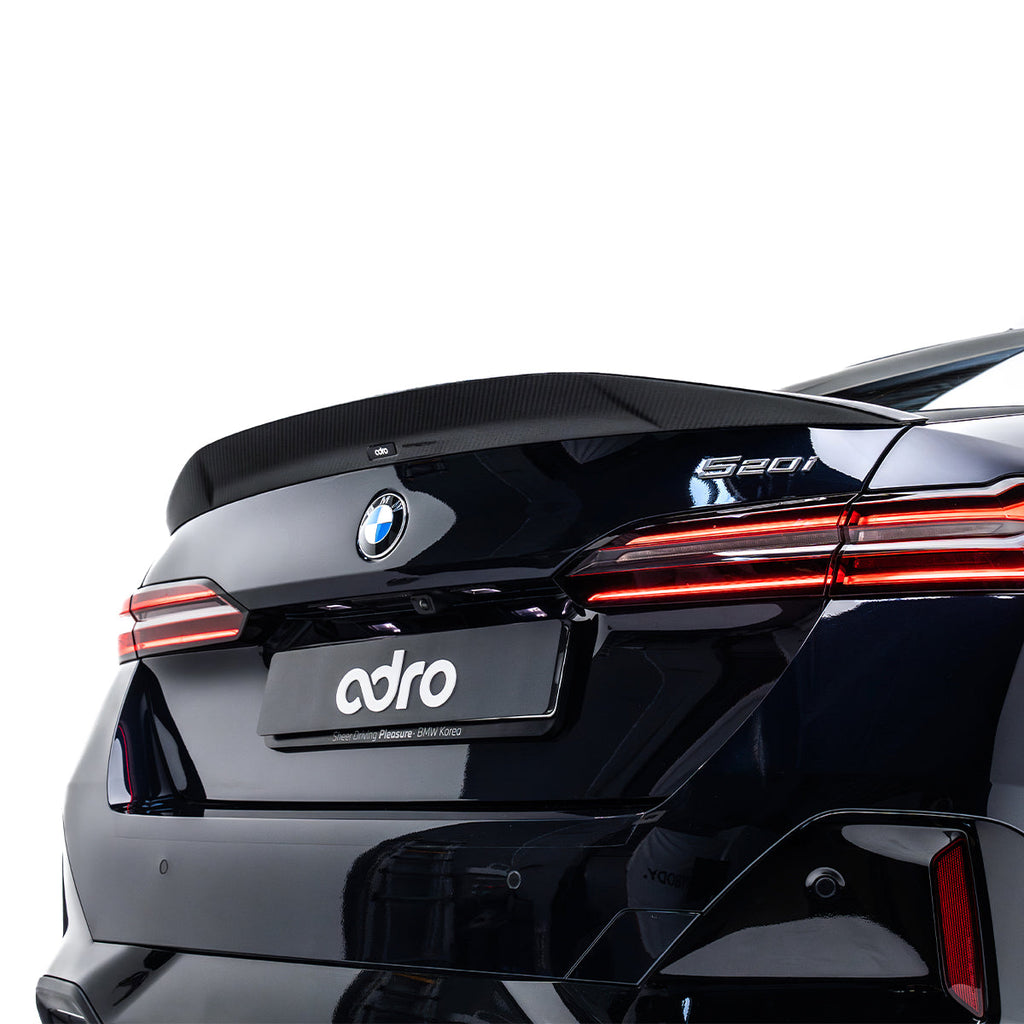 BMW G90 M5 / G60 5-Series Prepreg Carbon Fiber Trunk Spoiler by Adro - AUTOID® - Rear Spoilers - Adro