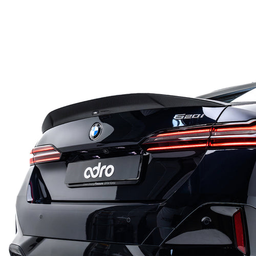 BMW G90 M5 / G60 5-Series Prepreg Carbon Fiber Trunk Spoiler by Adro - AUTOID® - Rear Spoilers - Adro