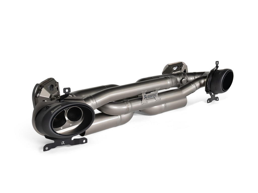 Porsche 911 Carrera, S, 4S, GTS, Cabriolet, Targa & Dakar (992) Slip-On Race Line Titanium Exhaust System by Akrapovic - AUTOID® - Exhaust System - Akrapovic
