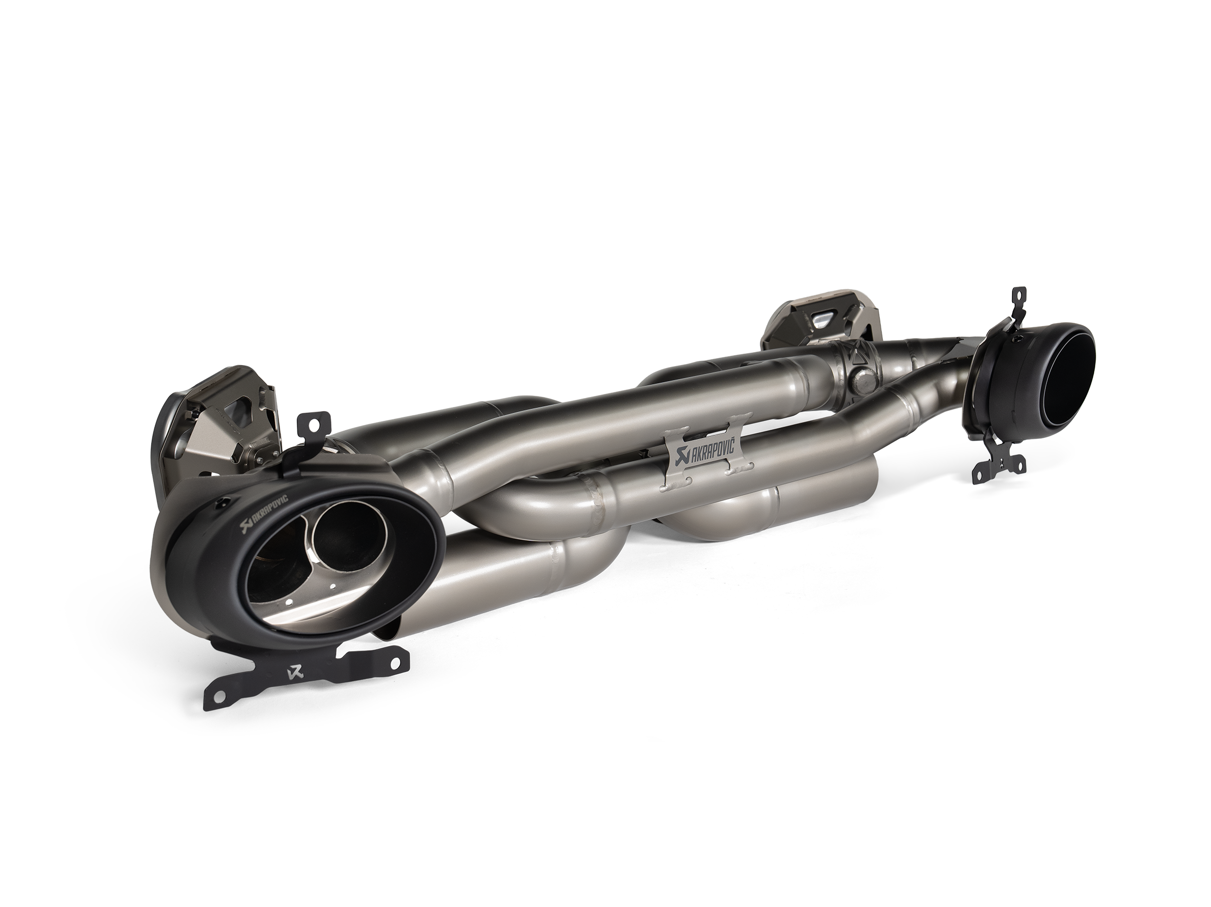 Porsche 911 Carrera, S, 4S, GTS, Cabriolet, Targa & Dakar (992) Slip-On Race Line Titanium Exhaust System by Akrapovic - AUTOID® - Exhaust System - Akrapovic