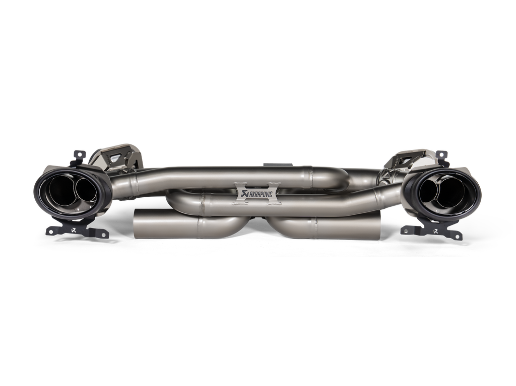Porsche 911 Carrera, S, 4S, GTS, Cabriolet, Targa & Dakar (992) Slip-On Race Line Titanium Exhaust System by Akrapovic - AUTOID® - Exhaust System - Akrapovic