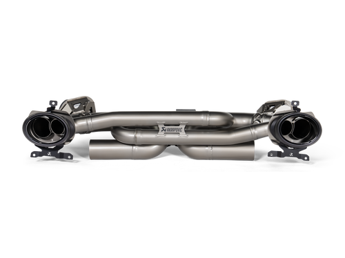 Porsche 911 Carrera, S, 4S, GTS, Cabriolet, Targa & Dakar (992) Slip-On Race Line Titanium Exhaust System by Akrapovic - AUTOID® - Exhaust System - Akrapovic