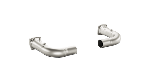 Akrapovic Porsche 911 Turbo & Turbo S 991.1 Link Pipe Set w/o Cat by Akrapovic  Exhaust System  AUTOID®  