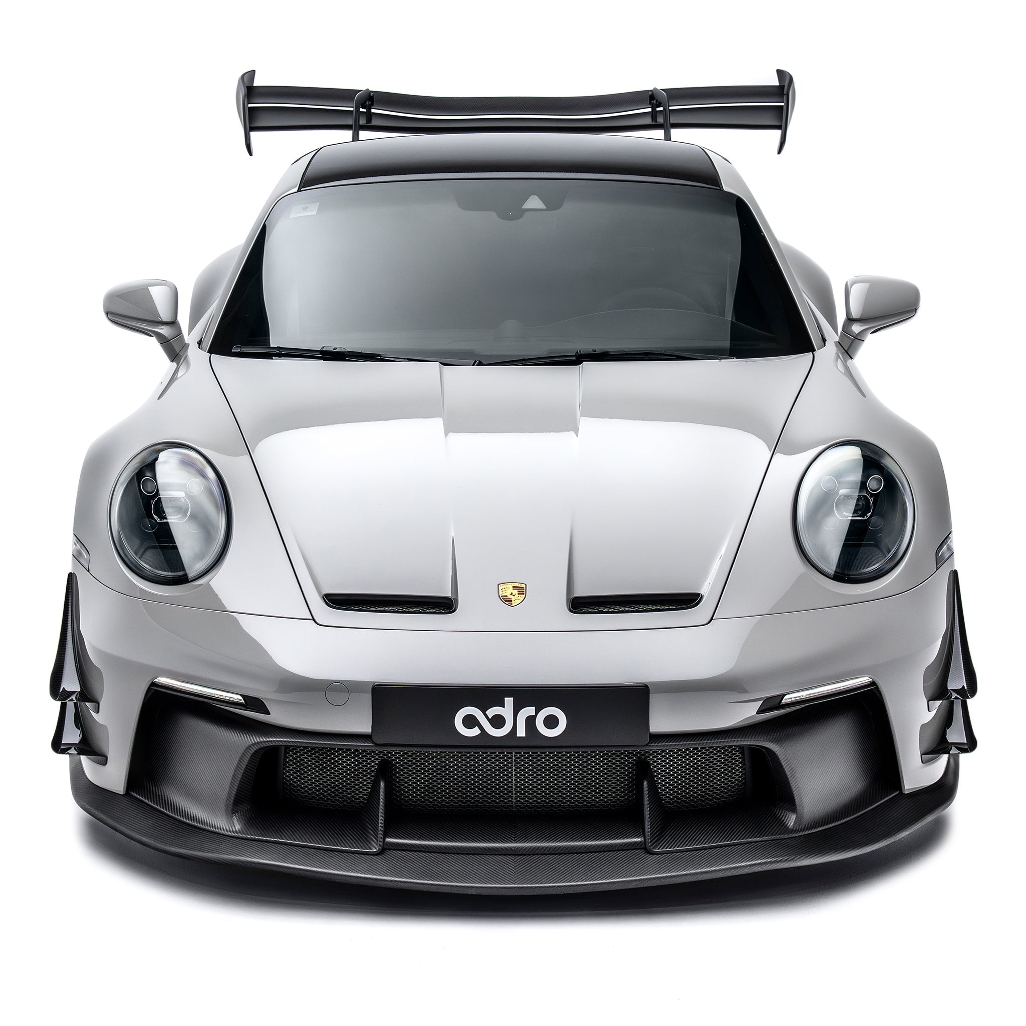 Porsche 992.1 GT3 ARD Prepreg Race Front Intake Panel by Adro - AUTOID® - Front Lips & Splitters - Adro