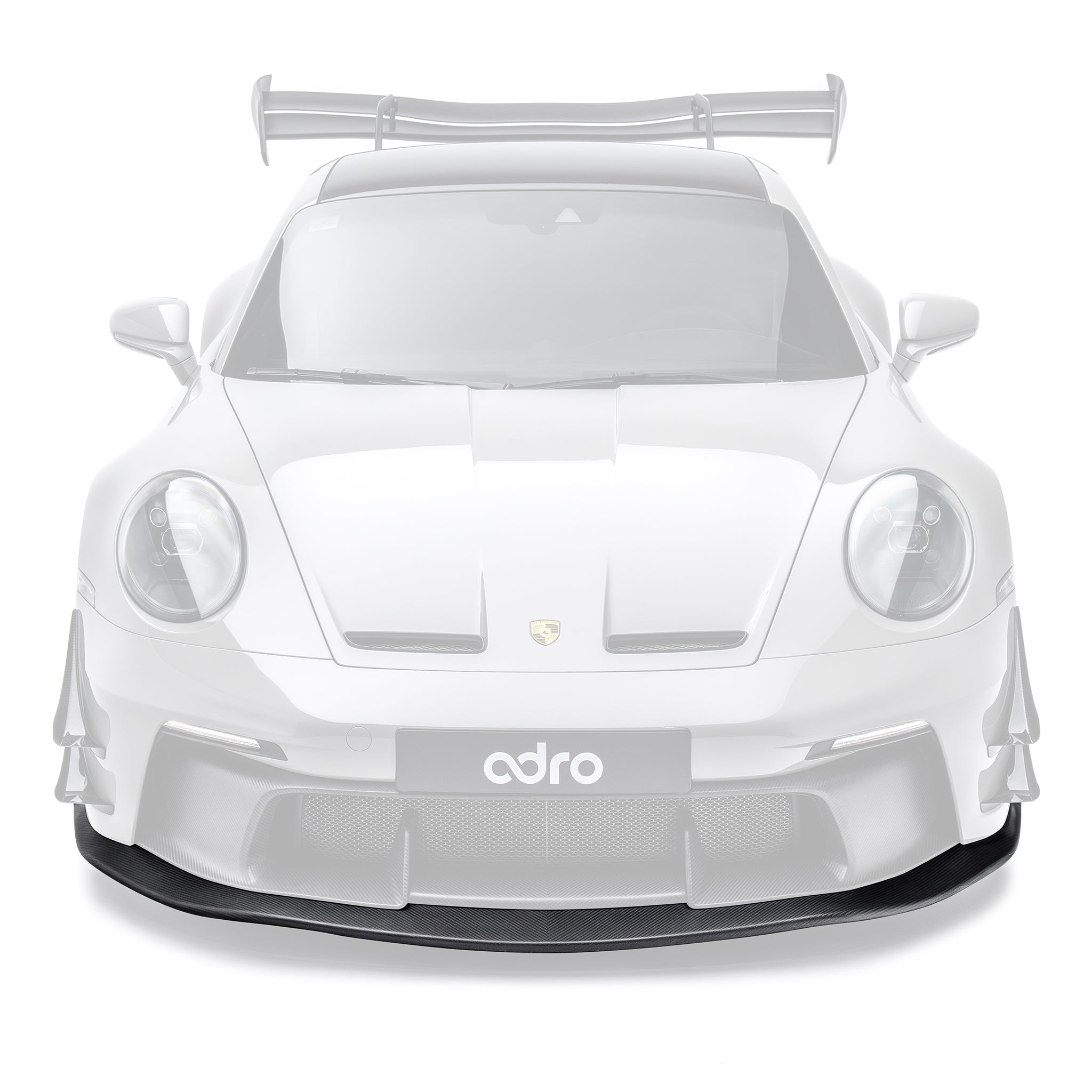 Porsche 992.1 GT3 ARD Prepreg Race Front Splitter by Adro - AUTOID® - Front Lips & Splitters - Adro