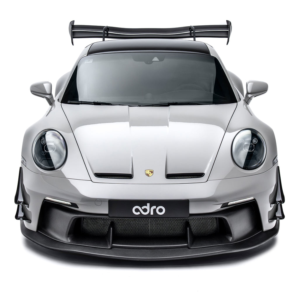 Porsche 992.1 GT3 ARD Prepreg Race Front Splitter by Adro - AUTOID® - Front Lips & Splitters - Adro
