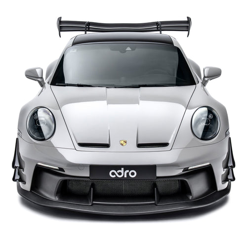 Porsche 992.1 GT3 ARD Prepreg Race Front Splitter by Adro - AUTOID® - Front Lips & Splitters - Adro