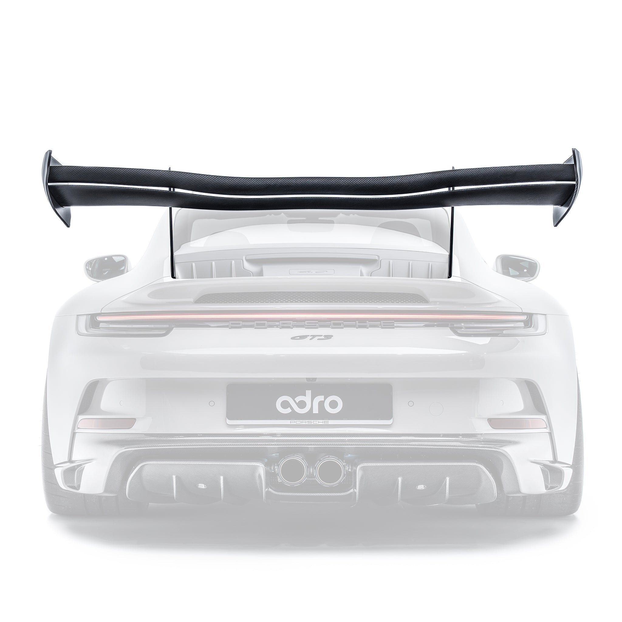 Porsche 992.1 GT3 AT-P Swan Neck Wing (ARD Edition) by Adro - AUTOID® - Rear Wings - Adro
