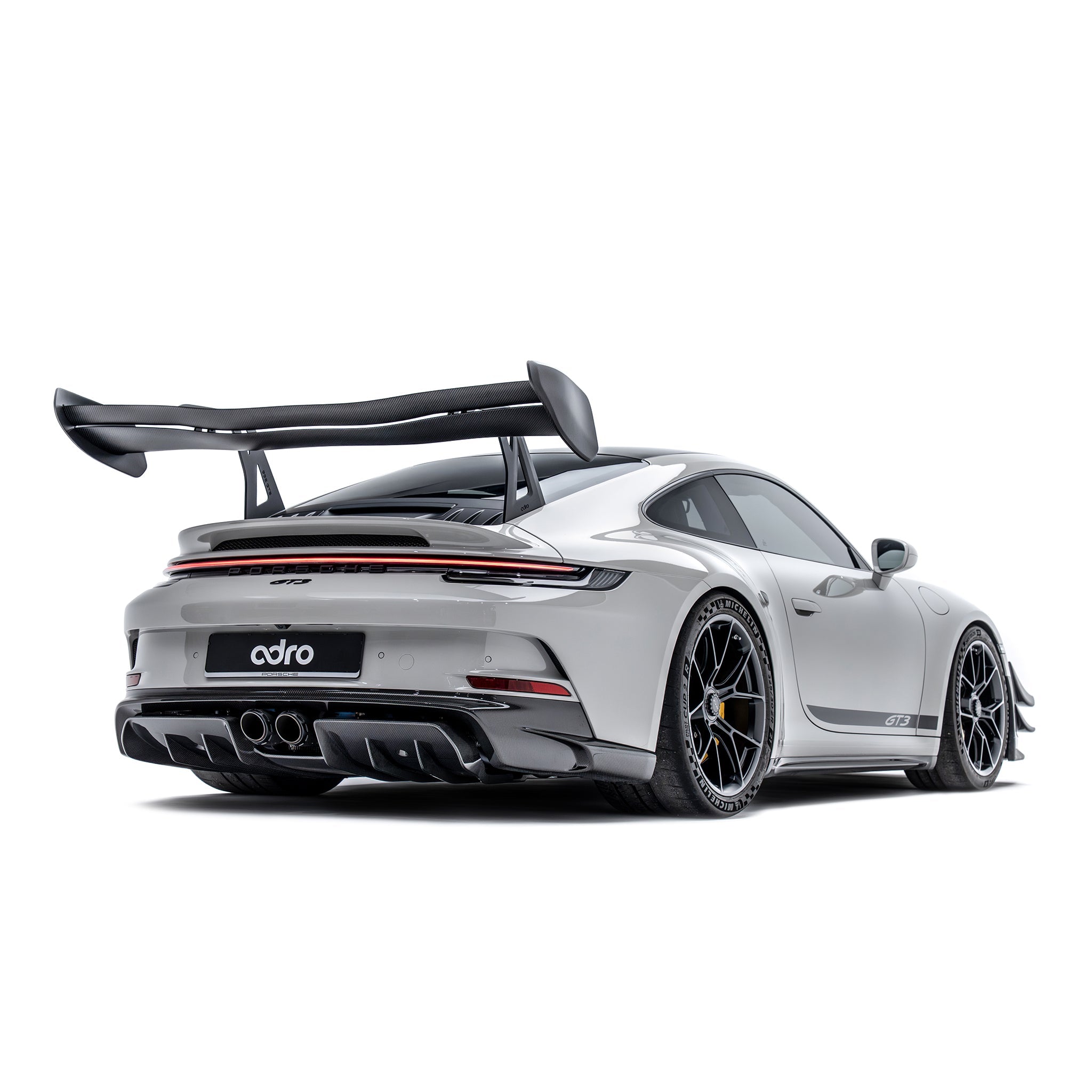 Porsche 992.1 GT3 AT-P Swan Neck Wing (ARD Edition) by Adro - AUTOID® - Rear Wings - Adro
