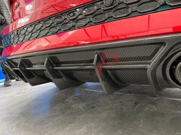 Audi RS3 8Y Pre-Preg Carbon Fibre Rear Diffuser by AP (2020+), Rear Diffusers, Automotive Passion - AUTOID | Premium Automotive Accessories