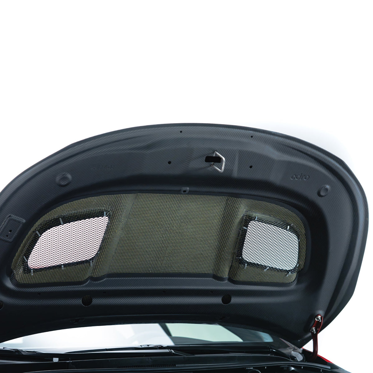 Toyota GR Corolla Pre-preg Carbon Fibre Bonnet by Adro — side view