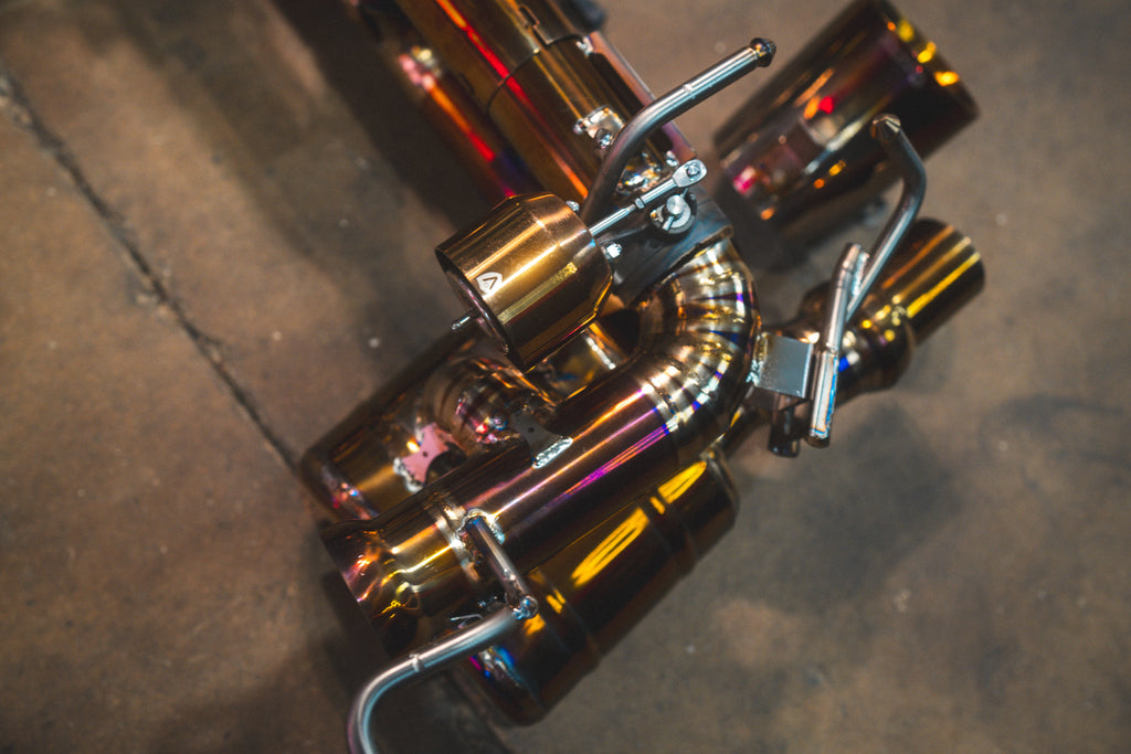Ferrari 458 Speciale & Speciale Aperta Titanium Valved Sport Exhaust System by Valvetronic