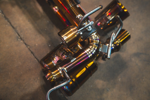Ferrari 458 Speciale & Speciale Aperta Titanium Valved Sport Exhaust System by Valvetronic