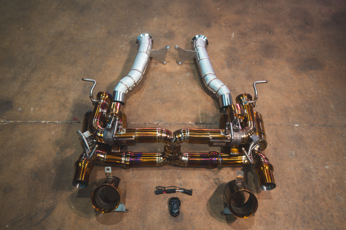 Ferrari 458 Speciale & Speciale Aperta Titanium Valved Sport Exhaust System by Valvetronic