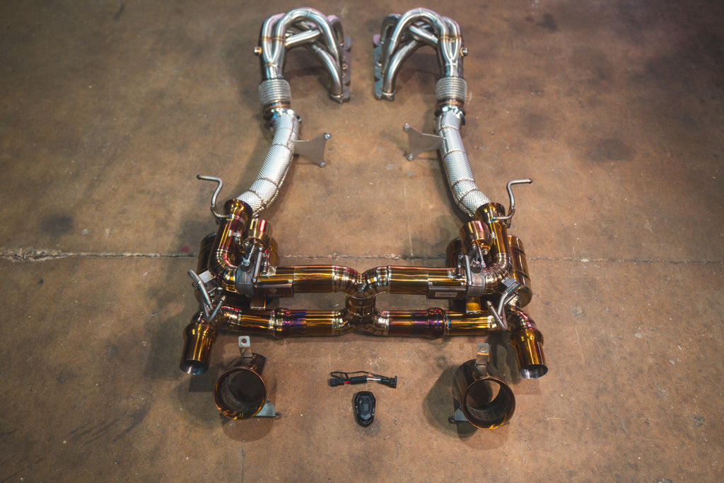 Ferrari 458 Speciale & Speciale Aperta Titanium Valved Sport Exhaust System by Valvetronic