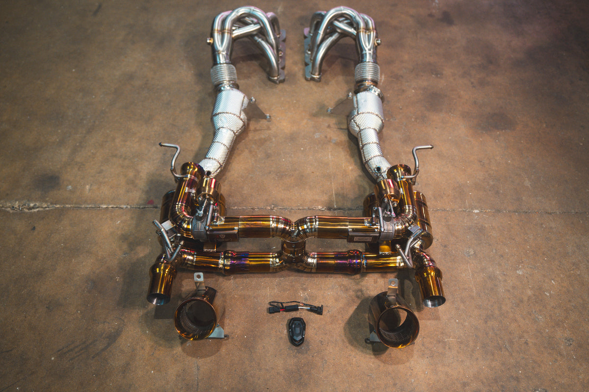 Ferrari 458 Speciale & Speciale Aperta Titanium Valved Sport Exhaust System by Valvetronic