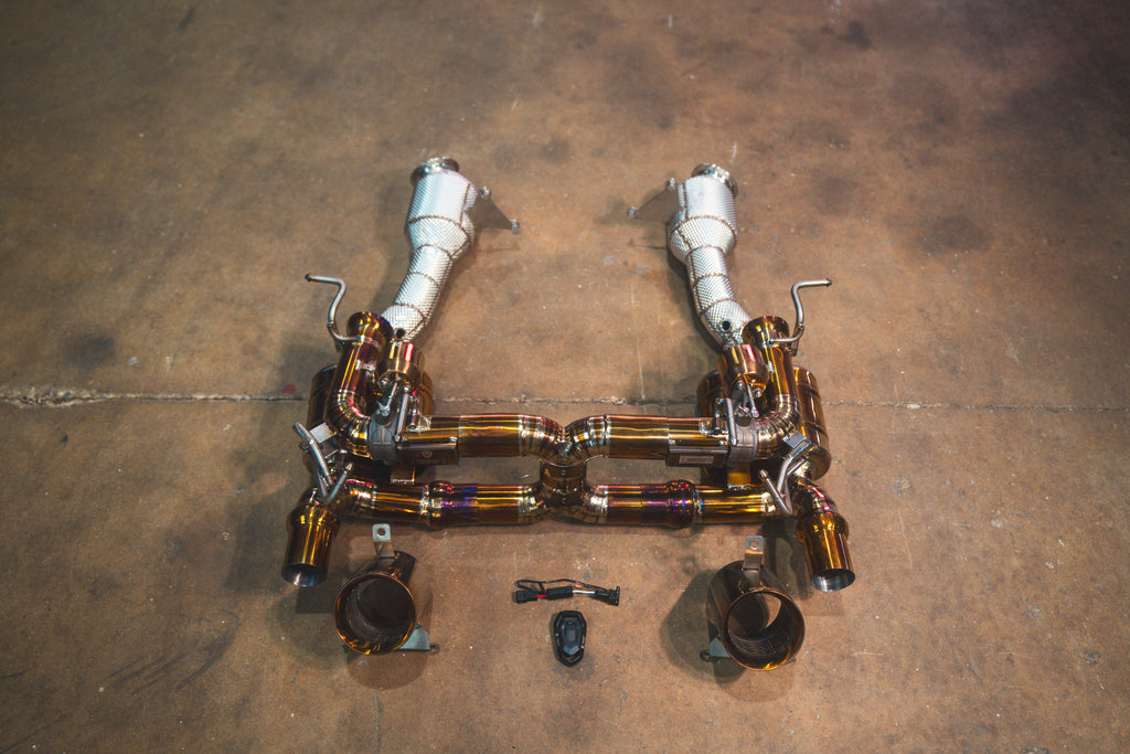 Ferrari 458 Speciale & Speciale Aperta Titanium Valved Sport Exhaust System by Valvetronic
