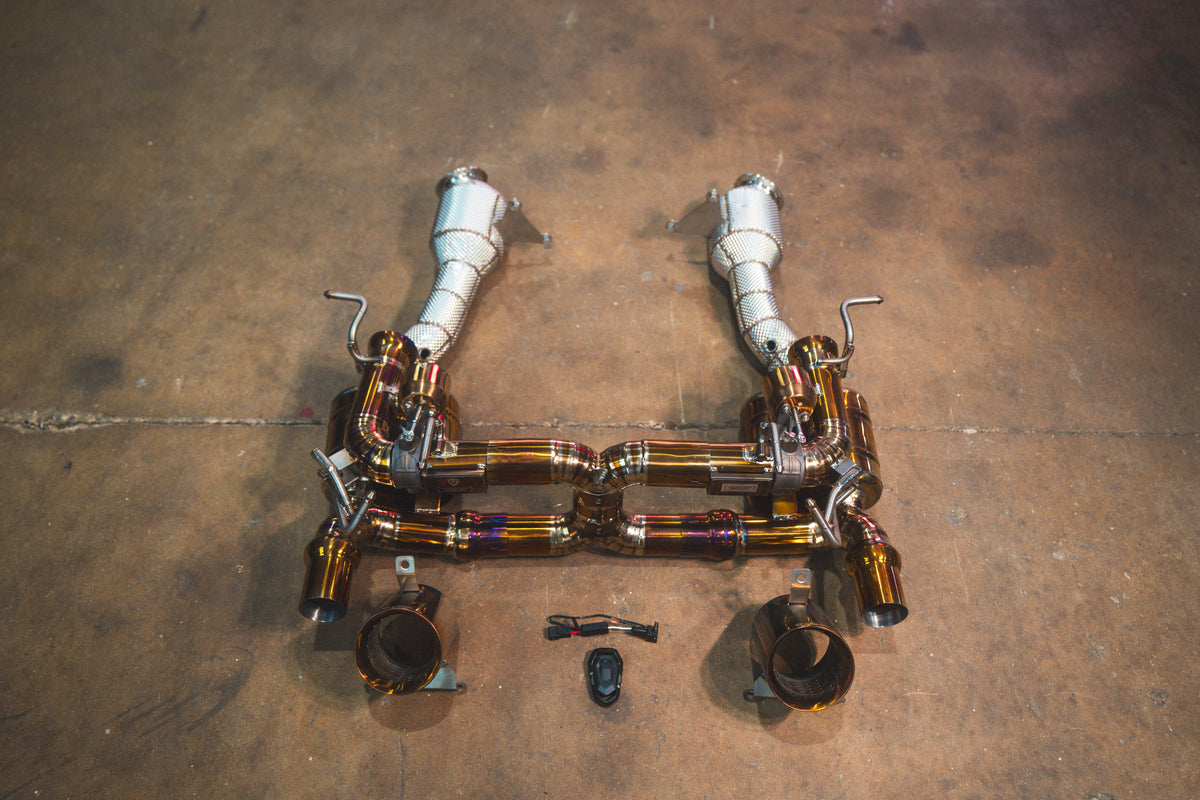 Ferrari 458 Speciale & Speciale Aperta Titanium Valved Sport Exhaust System by Valvetronic
