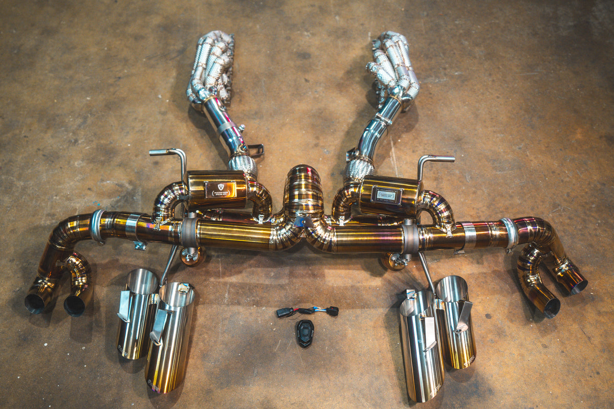 Lamborghini Huracán LP580/LP610 True F1 & Valved Exhaust System by Valvetronic