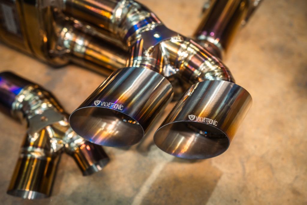Porsche 911 Turbo 991 Valved Race Exhaust System
