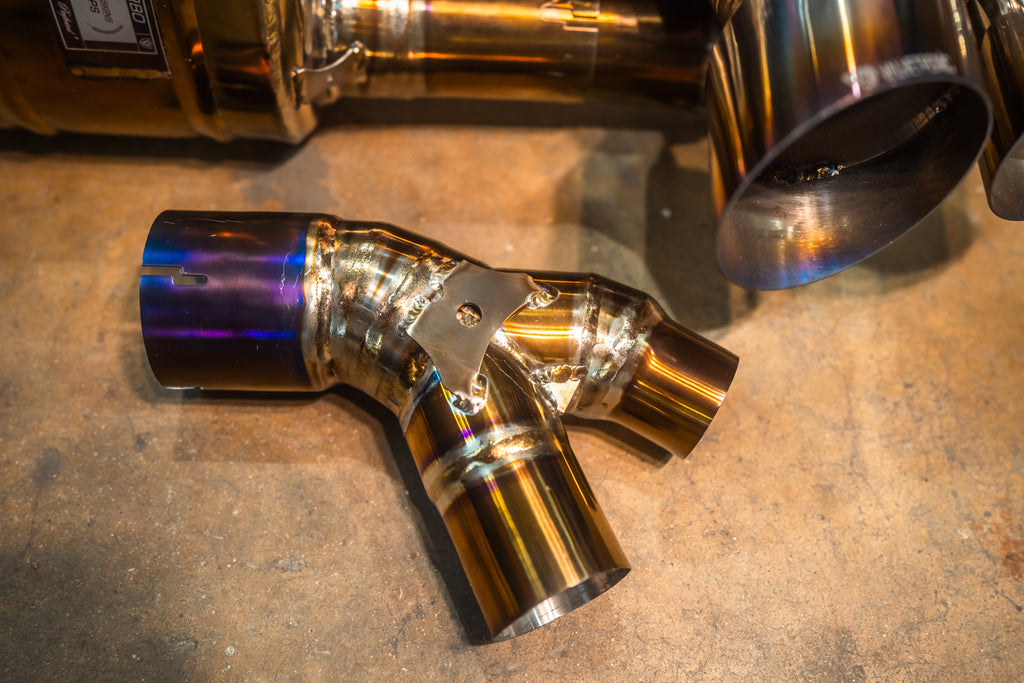 Porsche 911 Turbo 991 Valved Race Exhaust System