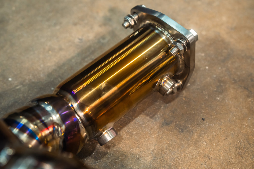Porsche 911 Turbo 991 Valved Race Exhaust System