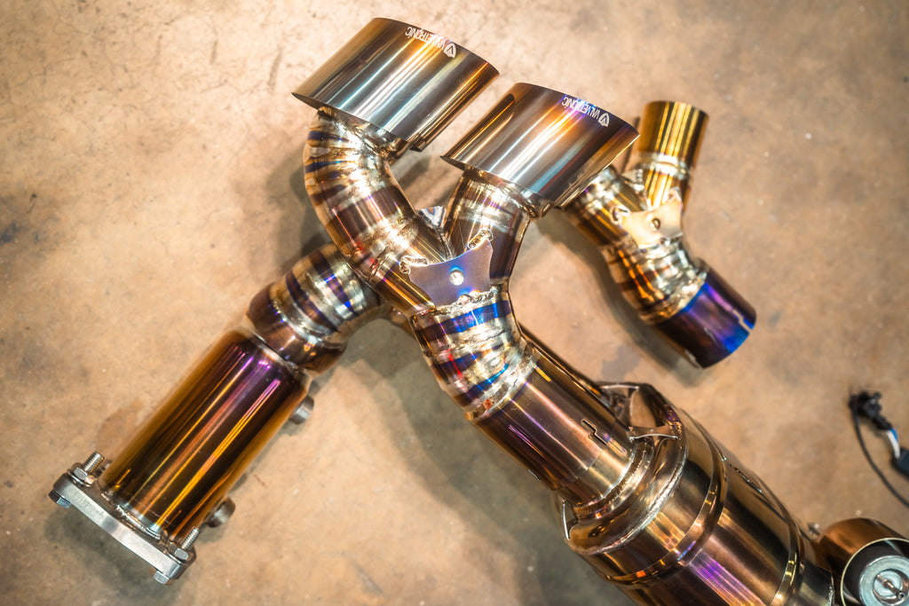 Porsche 911 Turbo 991 Valved Race Exhaust System